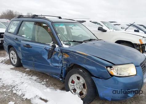 2007 Subaru Forester 2.5X from USA, damaged, VIN JF1SG63647H723634